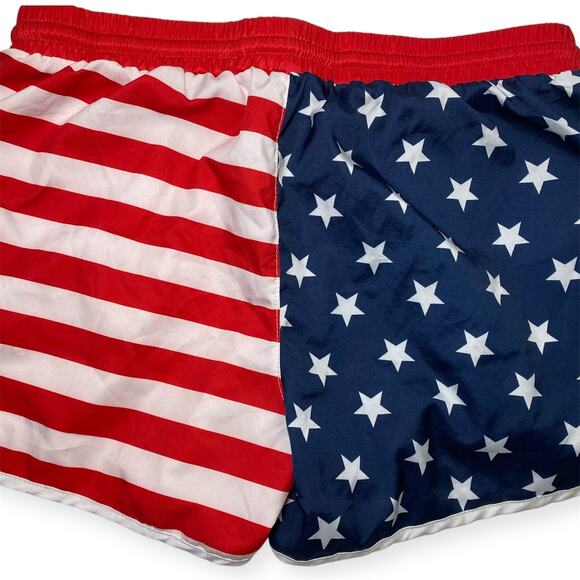 USA Flag Women’s Medium Running Summer Shorts - Picture 5 of 7